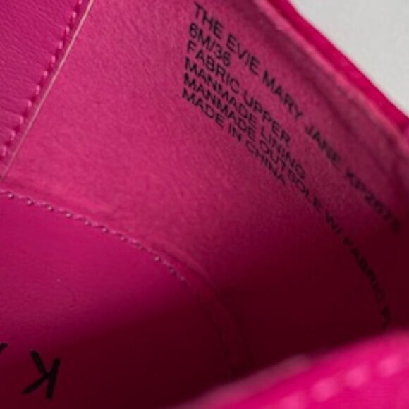 Katy Perry Evie Mary Jane Studded in Fuchsia Pink - Picture 3 of 3